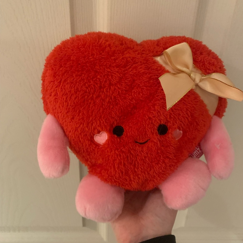 Heart Plush with Bow Bumbumz sweet bumz plush